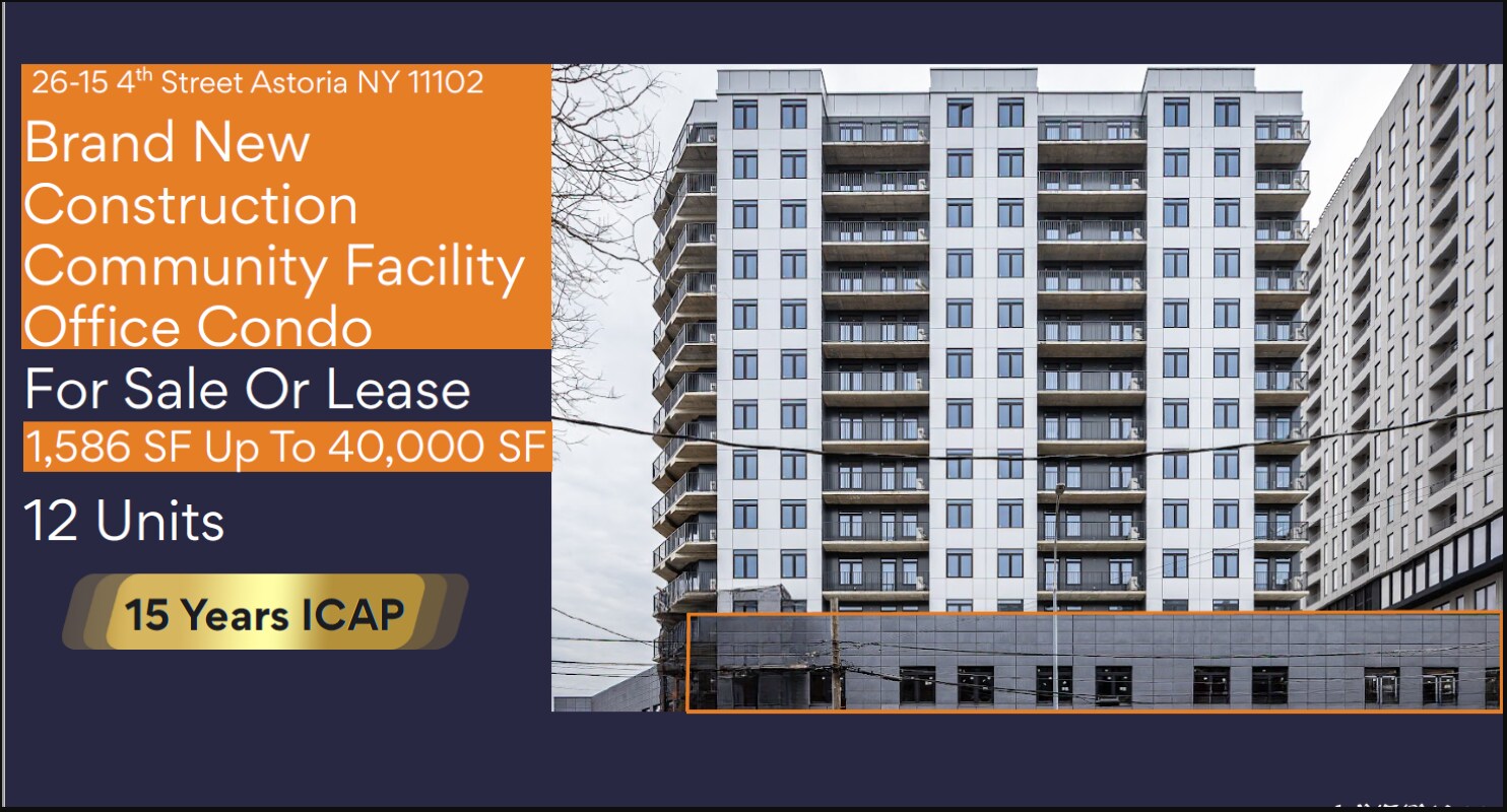 26-01 4th St, Astoria, NY à louer Photo de l’immeuble– Image 1 sur 9