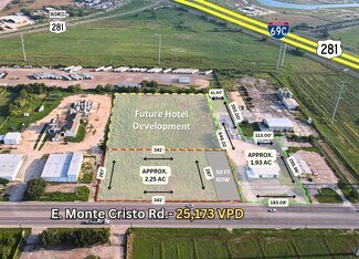 Plus de détails pour E Monte Cristo, Edinburg, TX - Terrain à vendre