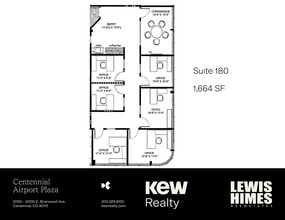 12150-12200 E Briarwood Ave, Centennial, CO à louer Plan de site– Image 1 sur 1