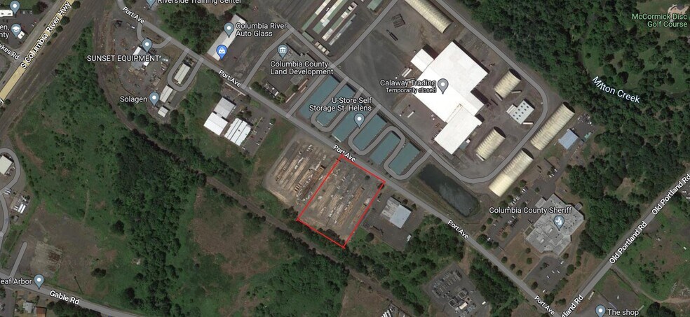 700 Port Ave, Saint Helens, OR à vendre - Aérien – Image 1 sur 1