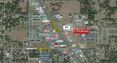 NEQ US 98 & Clubhouse Rd, Lakeland, FL - VUE AÉRIENNE  vue de carte - Image1