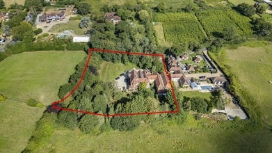Coopersale Ln, Theydon Bois, ESS - Vue aérienne vue de carte