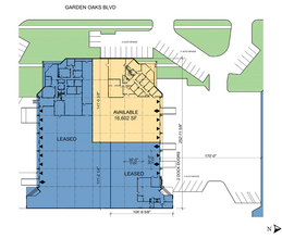 3701-3749 Yale St, Houston, TX à louer Plan de site– Image 1 sur 1