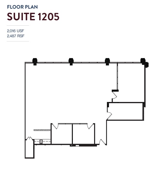6430 W Sunset Blvd, Los Angeles, CA à louer Plan d’étage– Image 1 sur 1