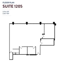 6430 W Sunset Blvd, Los Angeles, CA à louer Plan d’étage– Image 1 sur 1