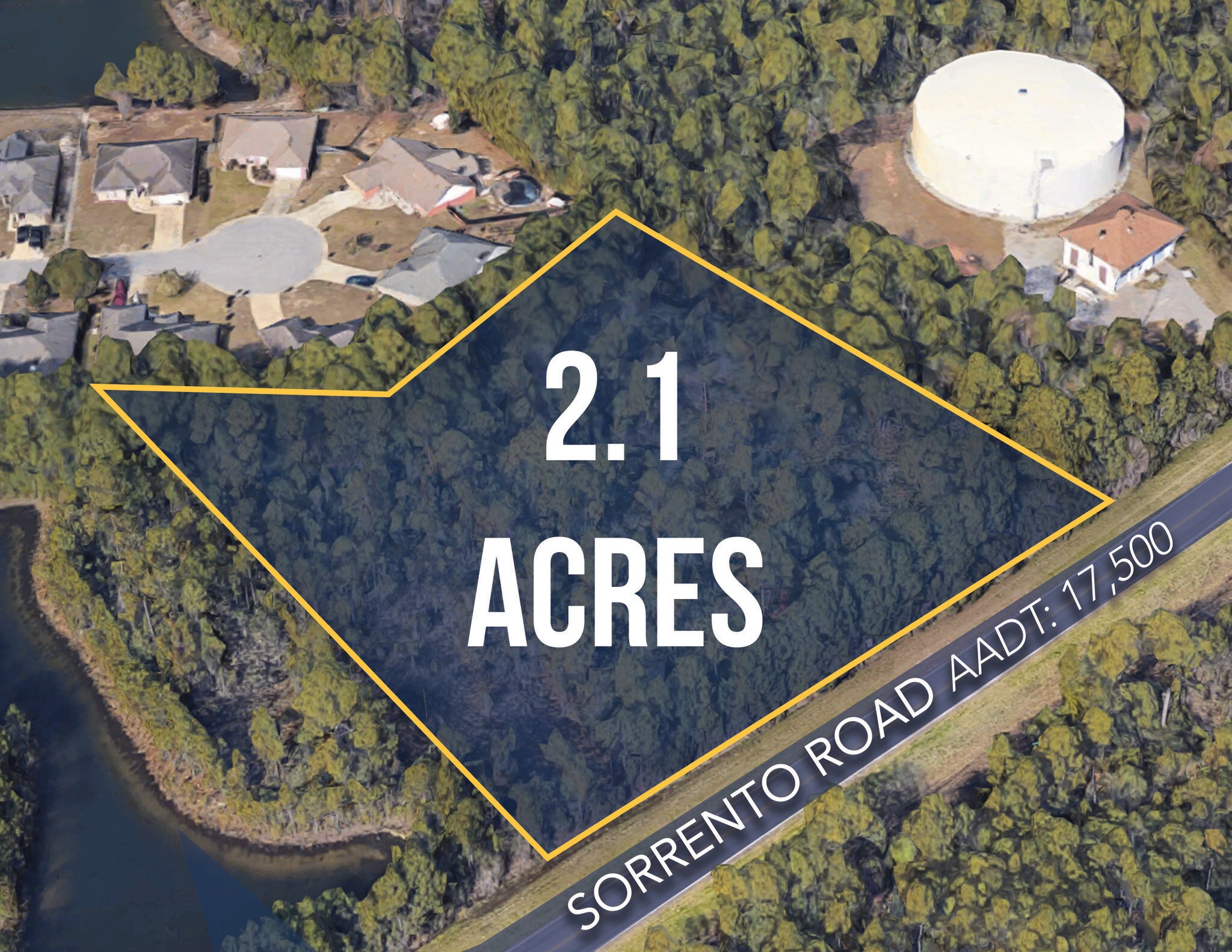 SORRENTO & BAUER ROAD, Pensacola, FL à vendre Aérien– Image 1 sur 5