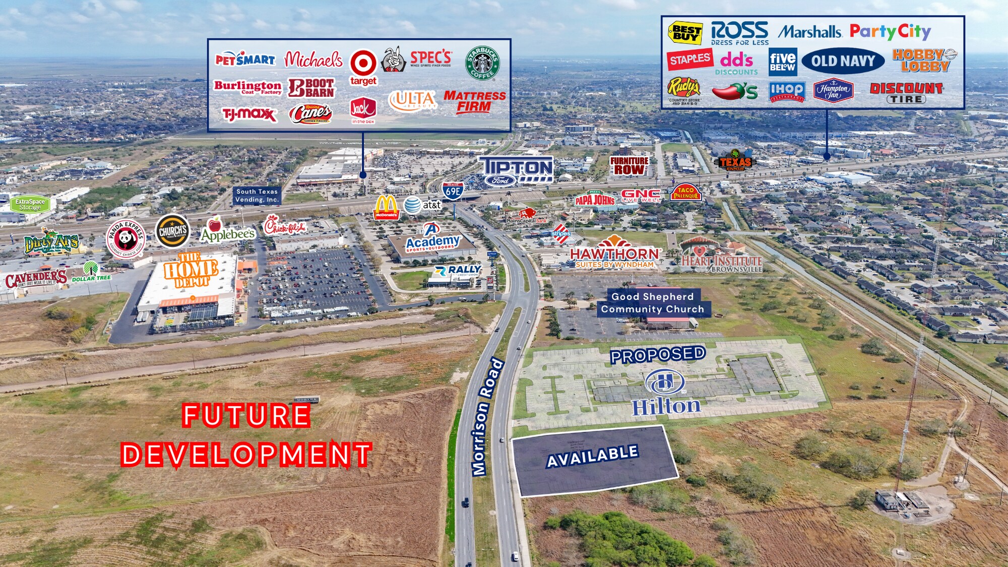 Morrison road, Brownsville, TX à vendre Photo principale– Image 1 sur 4