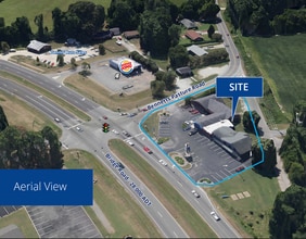 2897 Bridge Rd, Suffolk, VA - VUE AÉRIENNE  vue de carte
