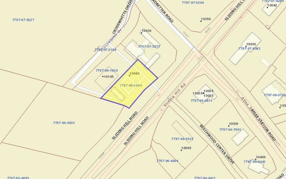 10040 Sliding Hill Rd, Ashland, VA à vendre - Plan cadastral – Image 1 sur 1