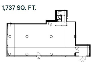 1815-1819 Rue Sainte-Catherine O, Montréal, QC à louer Plan d’étage– Image 1 sur 1