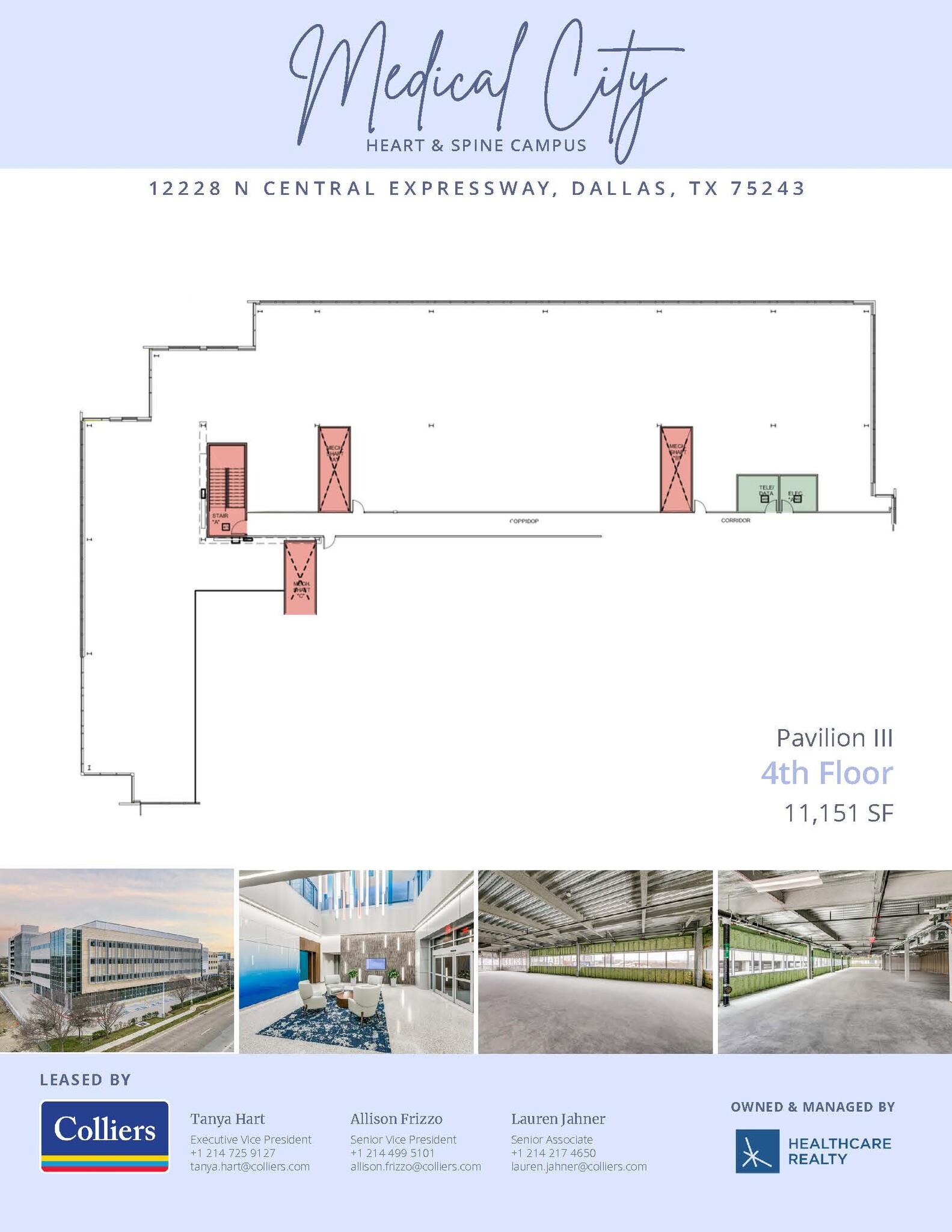 11970 N Central Expy, Dallas, TX à louer Plan d’étage– Image 1 sur 1