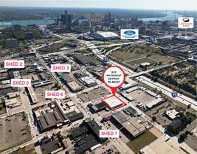 3100 Rivard St, Detroit, MI - Vue aérienne vue de carte