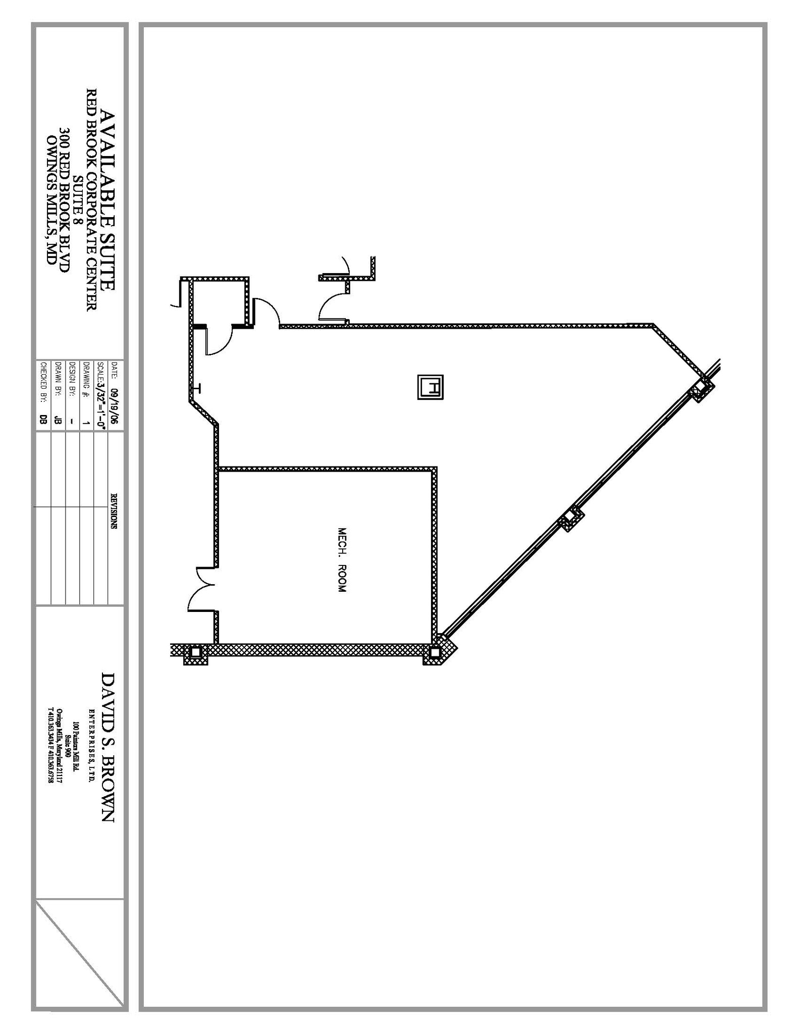 600 Red Brook Blvd, Owings Mills, MD à louer Plan d’étage– Image 1 sur 1