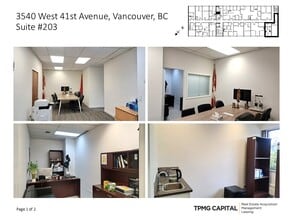3522-3560 41st Av W, Vancouver, BC à louer Photo intérieure– Image 1 sur 2