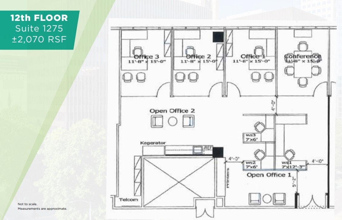 555 Capitol Mall, Sacramento, CA à louer Plan d’étage– Image 1 sur 1
