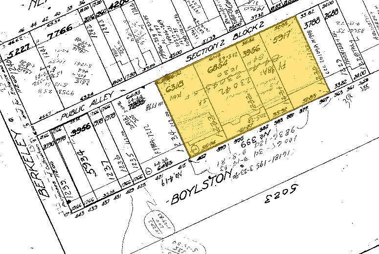 399 Boylston St, Boston, MA à louer - Plan cadastral – Image 2 sur 14