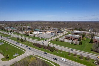 1600 E Beltline Ave NE, Grand Rapids, MI - Vue aérienne vue de carte
