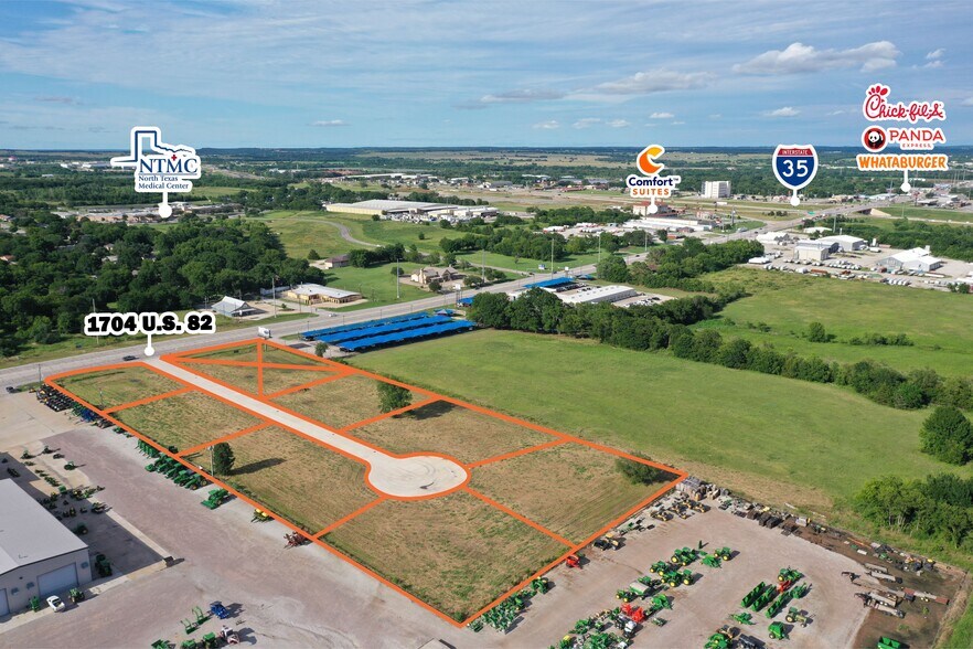 1704 W Highway 82, Gainesville, TX à vendre - Plan de site – Image 1 sur 9