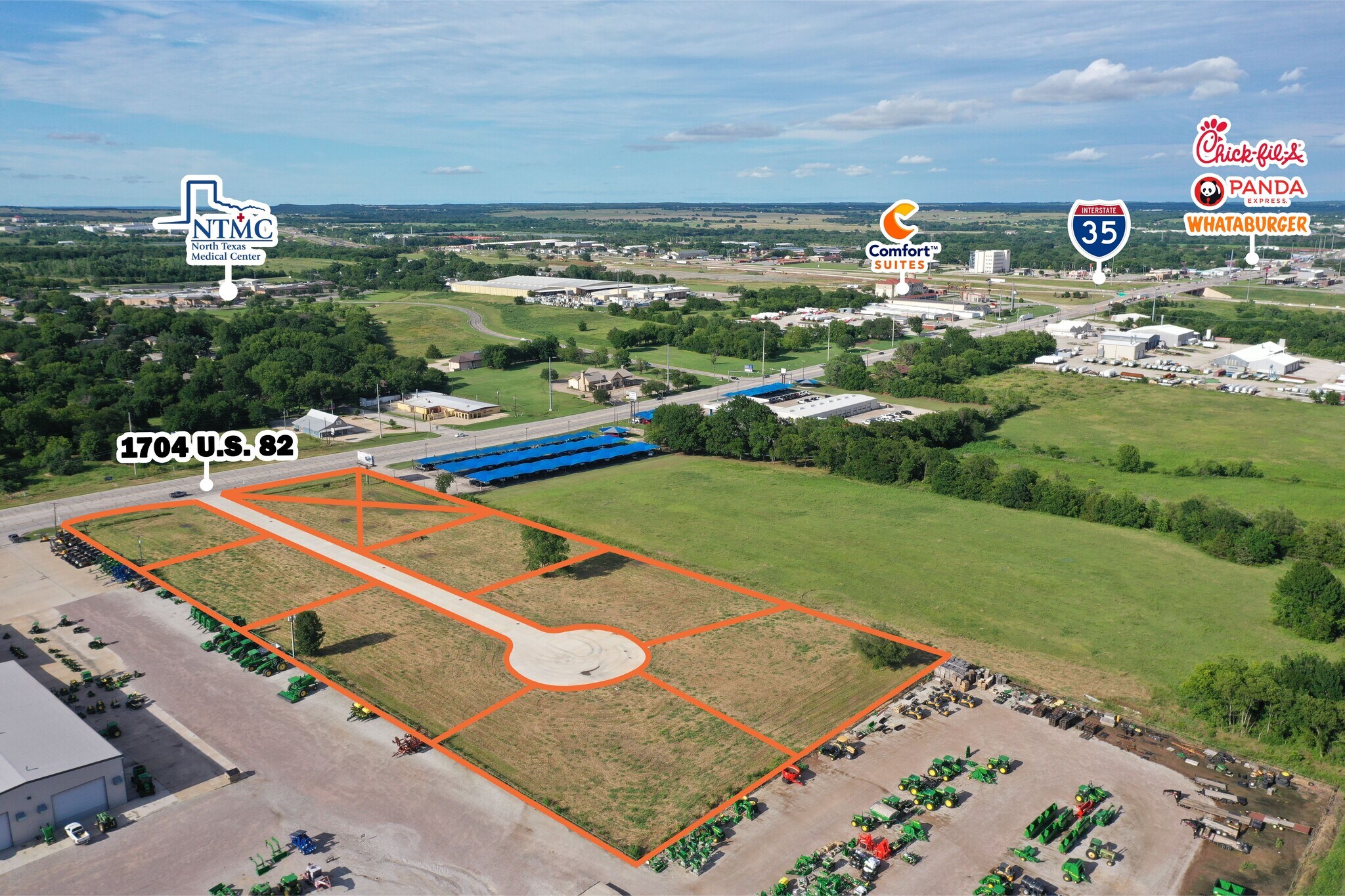 1704 W Highway 82, Gainesville, TX à vendre Plan de site– Image 1 sur 10