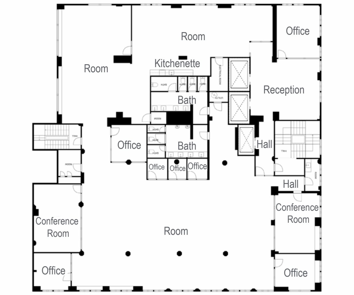 409 13th St, Oakland, CA à louer Plan d’étage– Image 1 sur 1