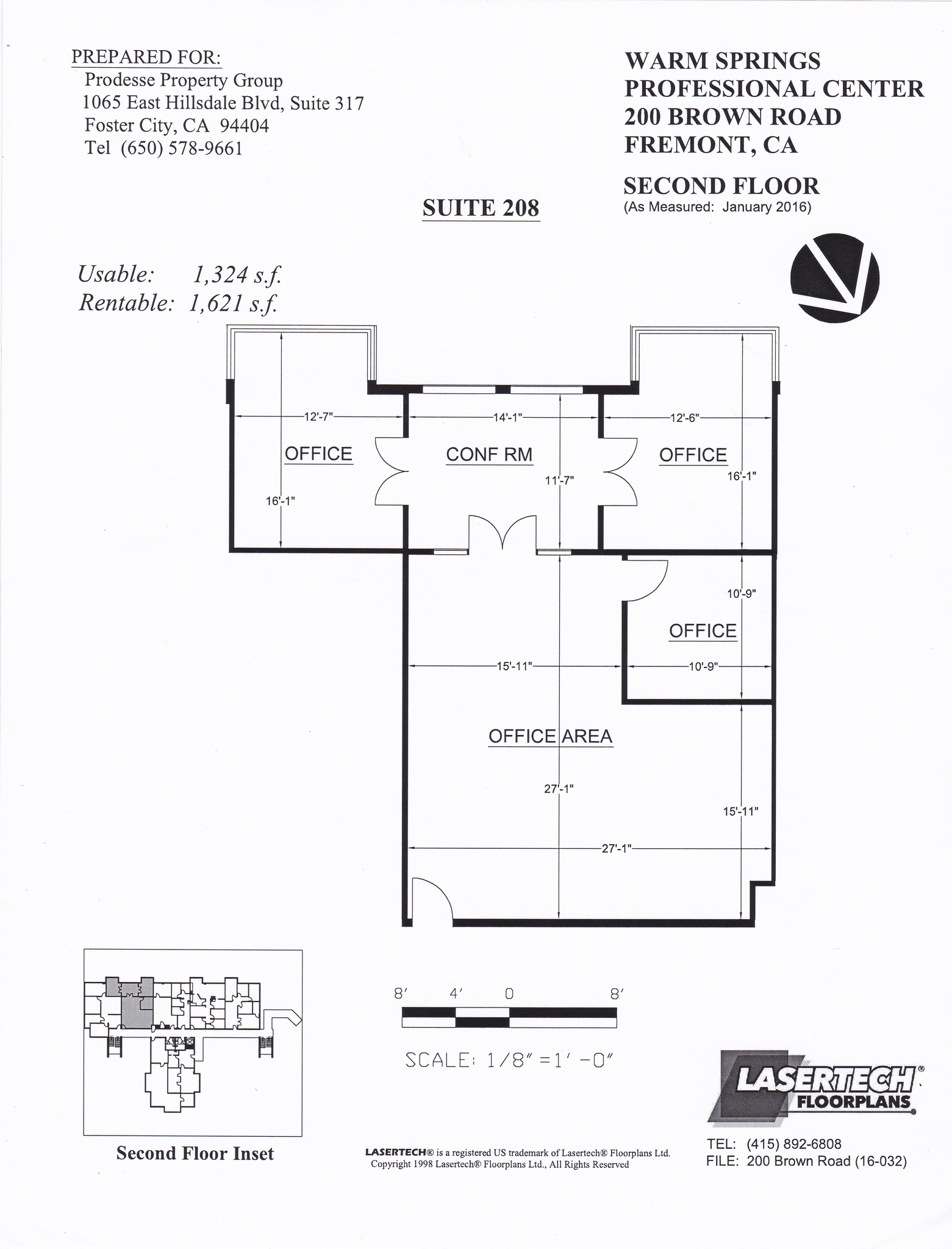 200 Brown Rd, Fremont, CA à louer Plan d’étage– Image 1 sur 1