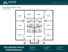 13803 Madera Run, Humble, TX à louer Plan d’étage– Image 1 sur 8