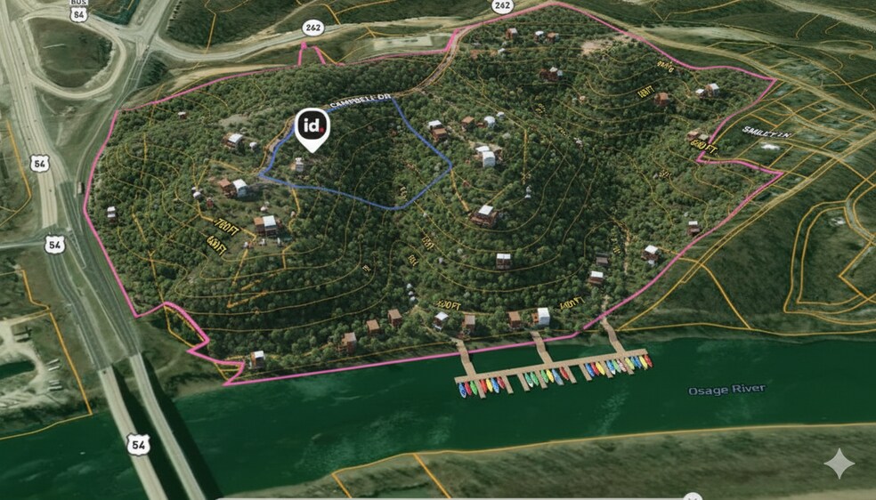 Campbell Dr, Lake Ozark, MO à vendre - Aérien – Image 3 sur 21