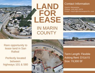 Plus de détails pour 170 Gary Pl, San Rafael, CA - Terrain à louer
