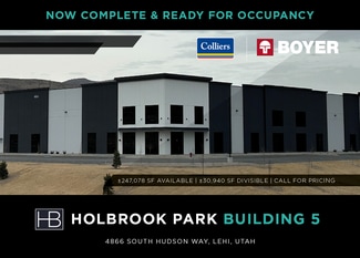 Plus de détails pour Hudson Way & Redwood Road, Lehi, UT - Industriel/Logistique à louer