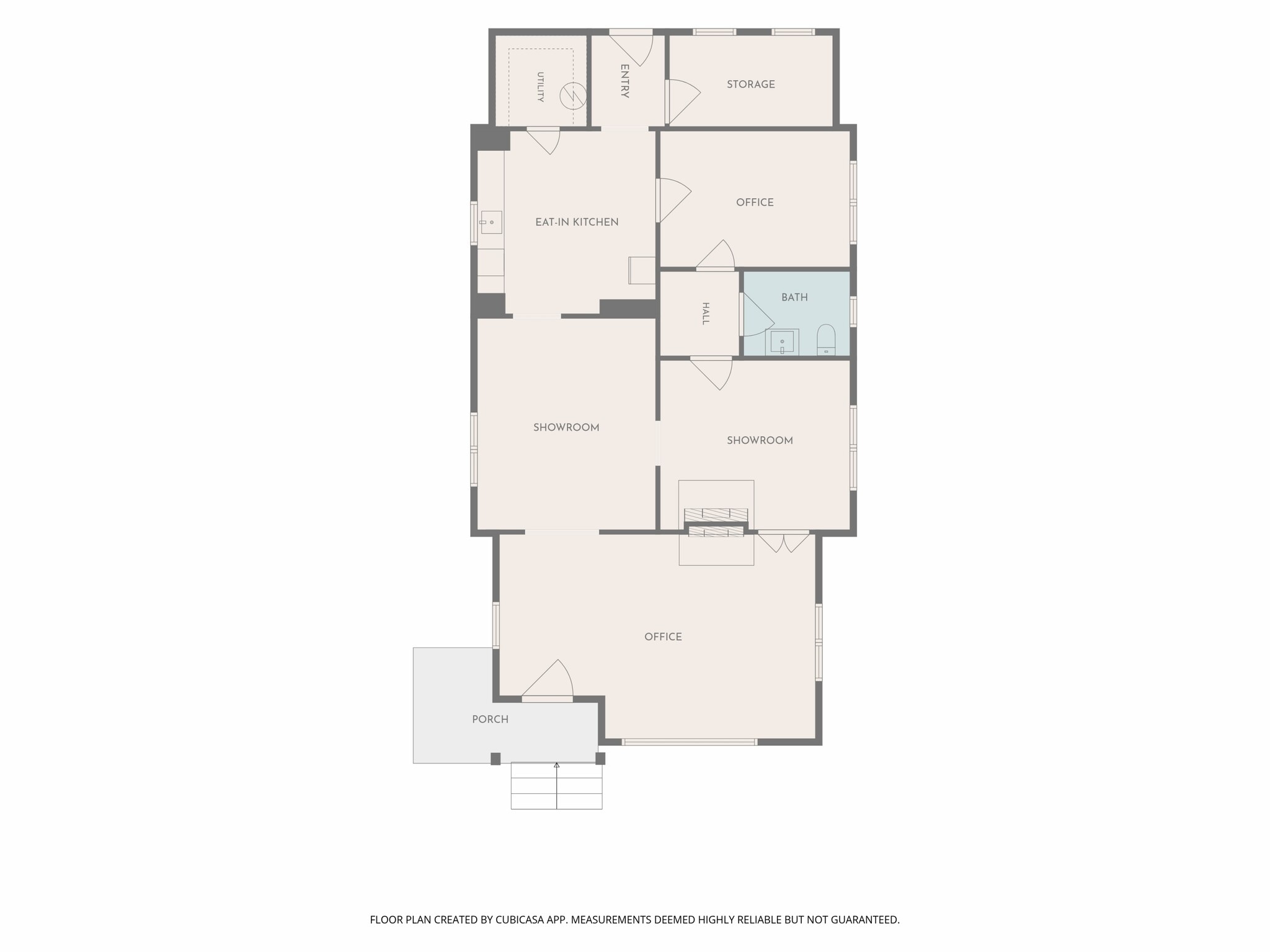574 S Cooper St, Memphis, TN à louer Plan d’étage– Image 1 sur 1