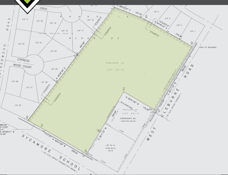 7316 Cleburne rd, Fort Worth, TX à vendre - Plan cadastral – Image 2 sur 3