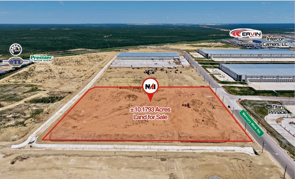 970 Mercury Mine Rd, Laredo, TX à vendre - Aérien – Image 2 sur 8