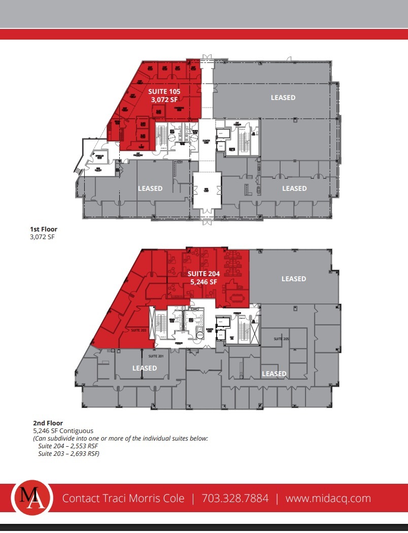 125 Woodstream Blvd, Stafford, VA à louer Plan d’étage– Image 1 sur 1