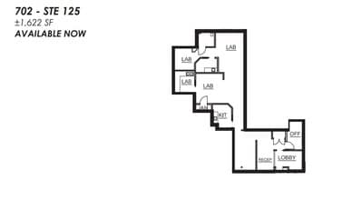 702 E Bell Rd, Phoenix, AZ à louer Plan d’étage– Image 1 sur 1