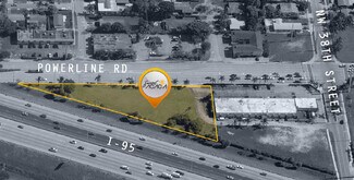 Plus de détails pour 3939 N Powerline Rd, Fort Lauderdale, FL - Terrain à vendre