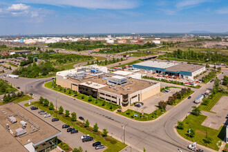 9750 Boul Des Sciences, Anjou, QC - VUE AÉRIENNE  vue de carte
