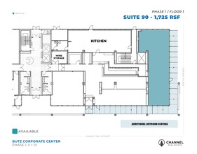 840 W Hamilton St, Allentown, PA à louer Plan d’étage– Image 1 sur 1