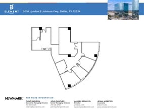 3010 Lyndon B Johnson Fwy, Dallas, TX à louer Plan d’étage– Image 2 sur 2
