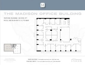 1155 15th St NW, Washington, DC à louer Plan d’étage– Image 1 sur 1