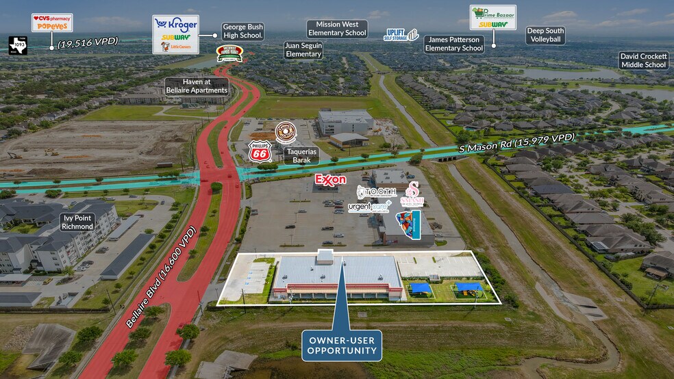 20715 Bellaire Blvd, Richmond, TX à vendre - Photo de l’immeuble – Image 2 sur 5