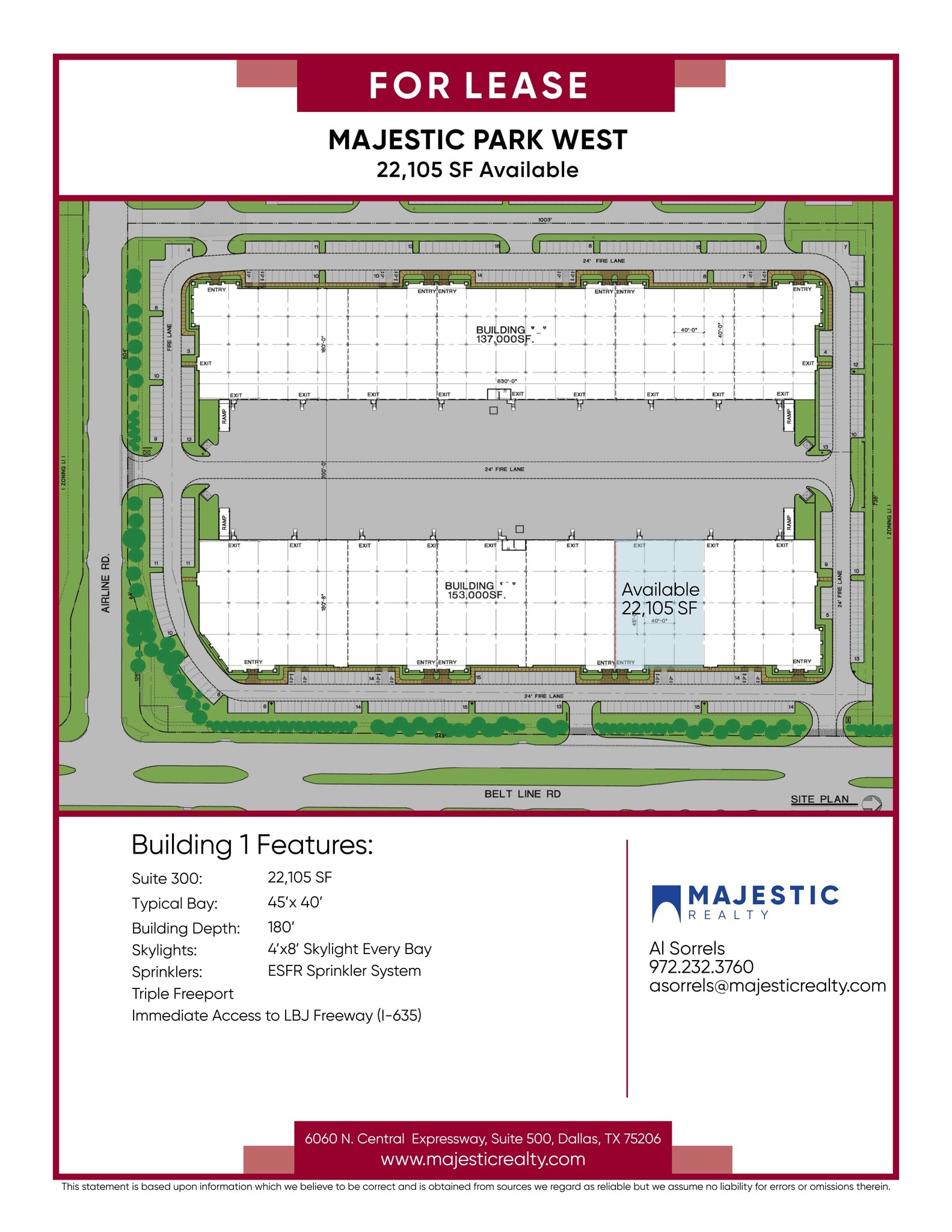 1025 S Belt Line Rd, Coppell, TX à louer Plan de site– Image 1 sur 1