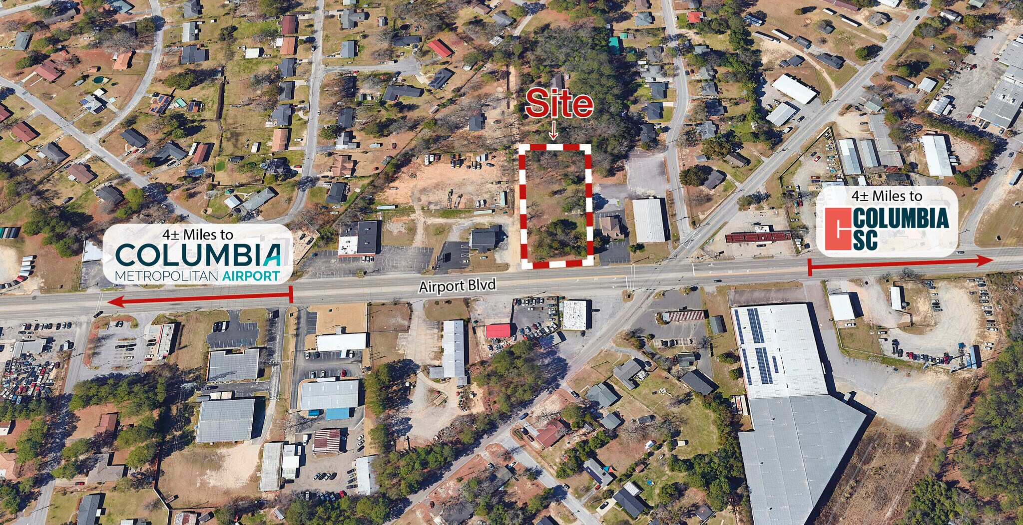 1810 Airport Blvd, Cayce, SC à vendre Photo principale– Image 1 sur 2