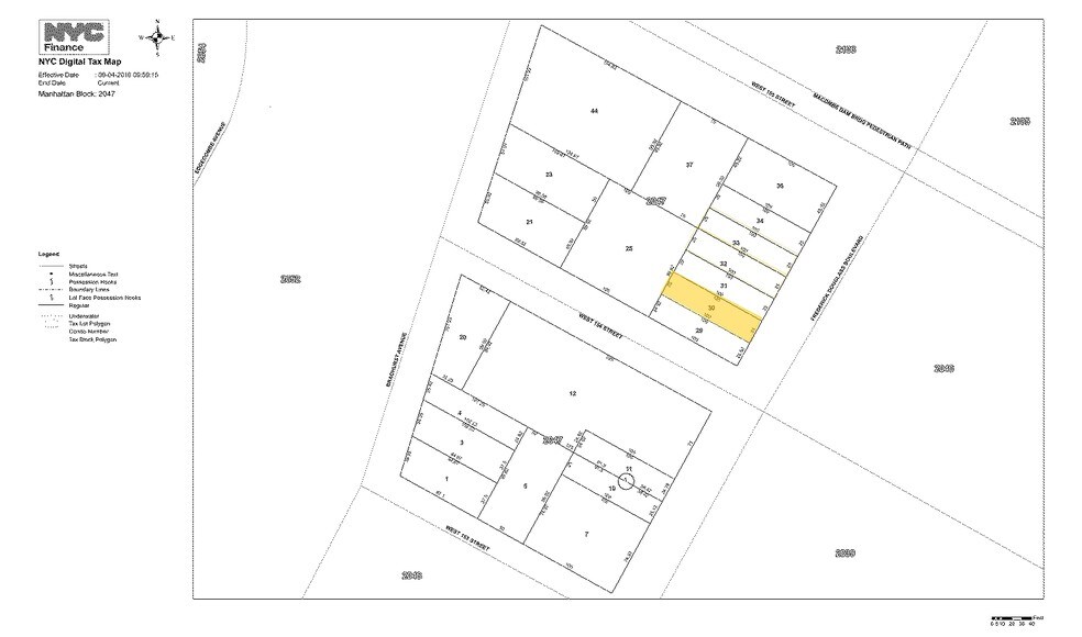 2913 Frederick Douglass Blvd, New York, NY à louer - Plan cadastral – Image 2 sur 2