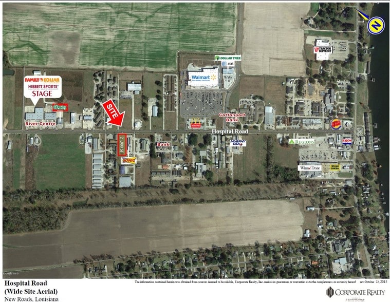 925 Hospital Rd, New Roads, LA à vendre - Photo principale – Image 1 sur 4