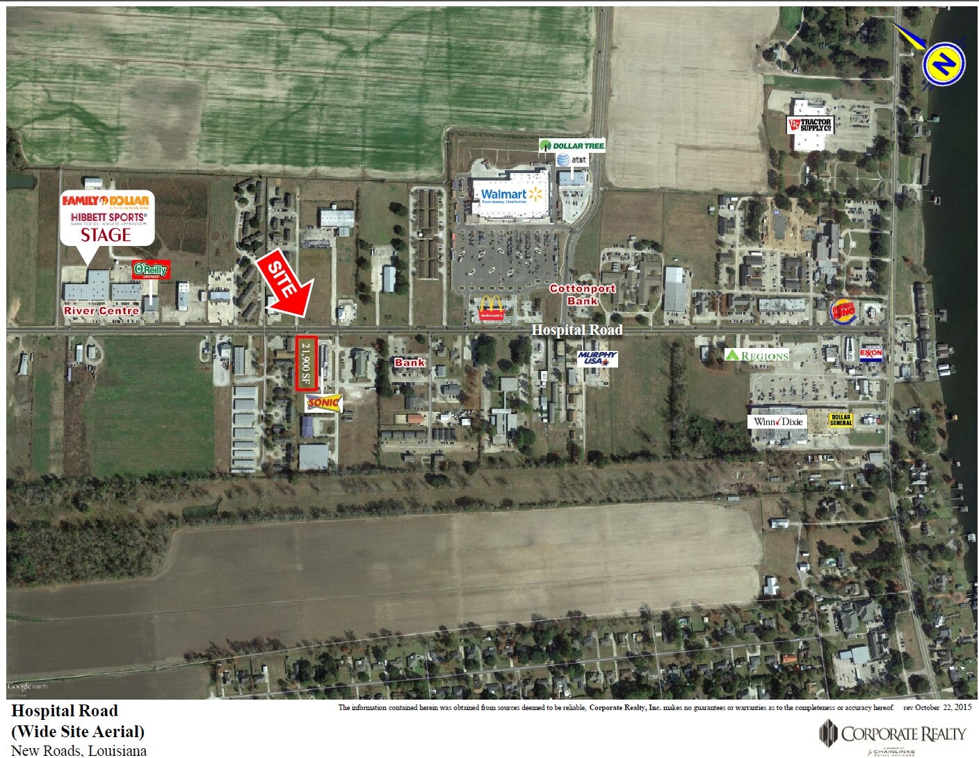 925 Hospital Rd, New Roads, LA à vendre Photo principale– Image 1 sur 5
