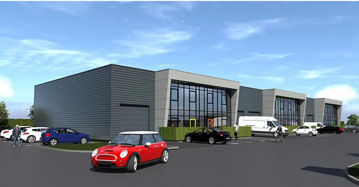 Local d’activités dans Semécourt à louer Photo de l’immeuble– Image 1 sur 2