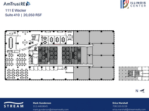 111 E Wacker Dr, Chicago, IL à louer Plan d’étage– Image 1 sur 1