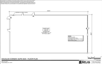 9421-9459 Highway 5, Douglasville, GA à louer Plan d’étage– Image 1 sur 1