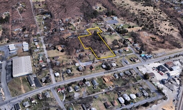 1416 Peach St, Waynesboro, VA - Vue aérienne vue de carte