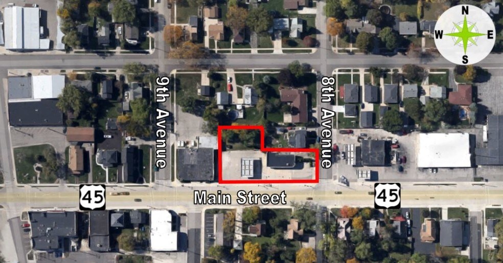 802 Main St, Union Grove, WI à vendre - Aérien – Image 2 sur 2
